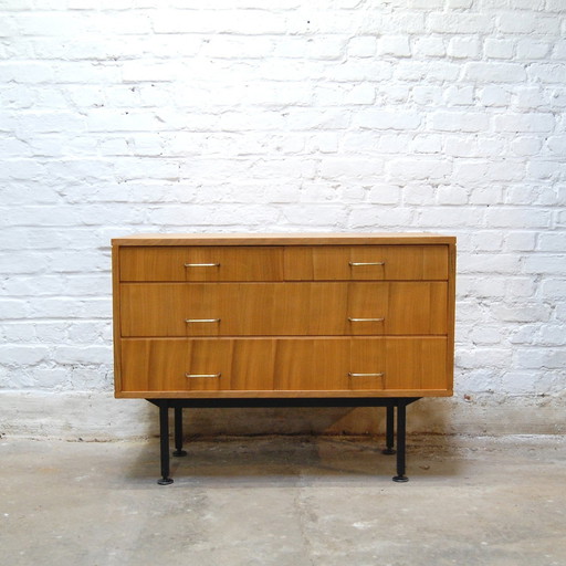 4-Drawer Chest By Jos De Mey For Luxus 1950S