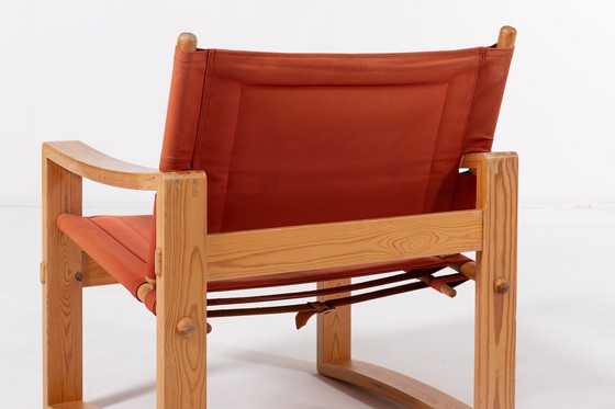 Image 1 of Pair Of Safari Chairs By Børge Jensen For Bernstoffsminde Møbelfabrik, 1960S