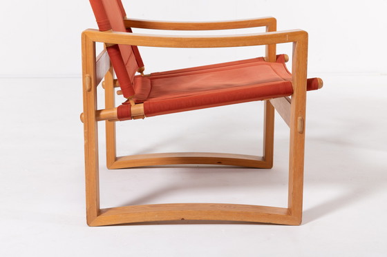 Image 1 of Pair Of Safari Chairs By Børge Jensen For Bernstoffsminde Møbelfabrik, 1960S