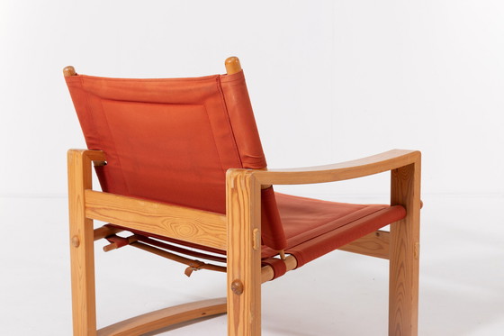 Image 1 of Pair Of Safari Chairs By Børge Jensen For Bernstoffsminde Møbelfabrik, 1960S