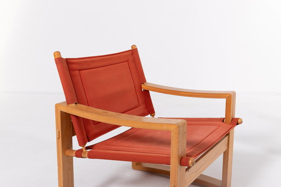 Image 1 of Pair Of Safari Chairs By Børge Jensen For Bernstoffsminde Møbelfabrik, 1960S