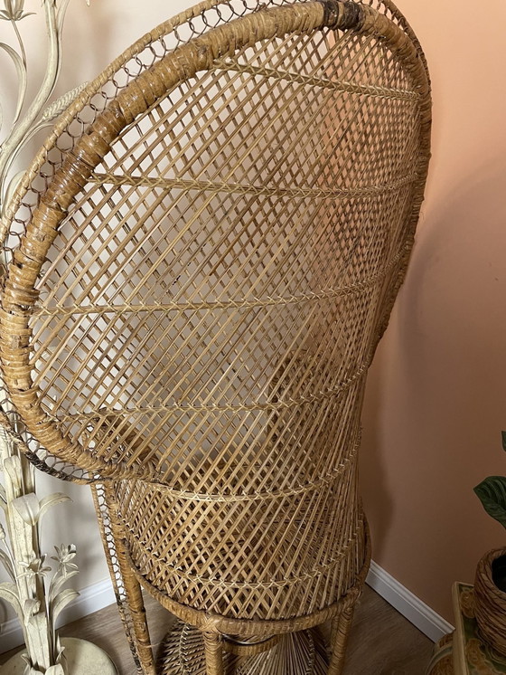 Image 1 of Vintage Peacock Throne