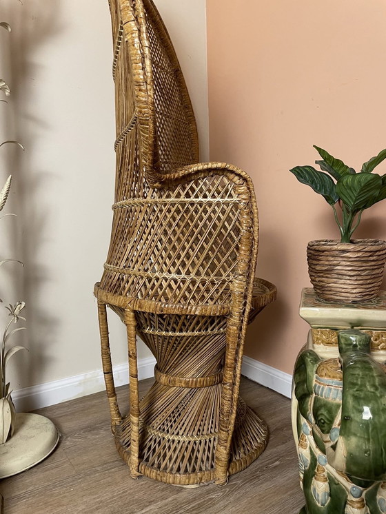 Image 1 of Vintage Peacock Throne