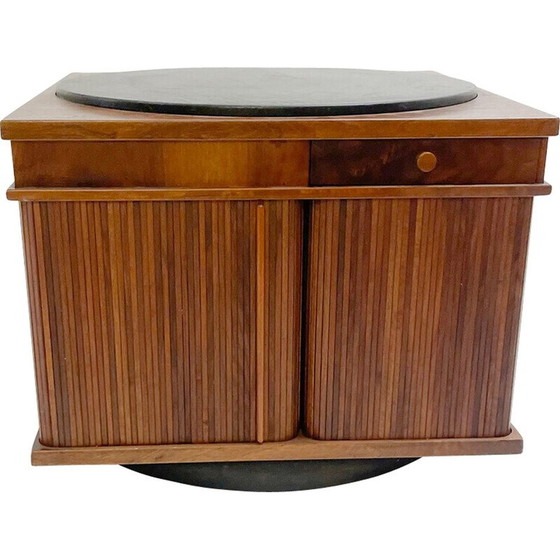 Image 1 of Vintage swivel coffee table by Gianfranco Frattini, Italy 1960