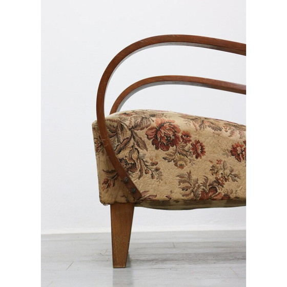 Image 1 of Mid-century Bentwood Jindrich Halabala Armchair 1950s