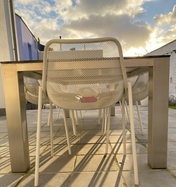 Image 1 of 8 Chairs Emu Round, 4 Lounge Chairs Emu Round, 1 Table