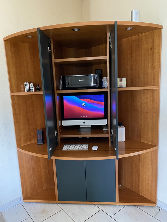 Image 1 of Computer Corner Cabinet Gero Hg