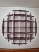 Vintage Round Wall Unit Tyco
