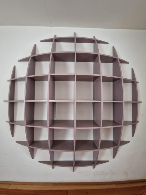 Vintage Round Wall Unit Tyco