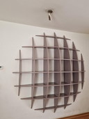 Vintage Round Wall Unit Tyco