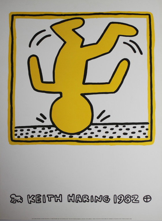 Image 1 of Keith Haring, One Man Show, lithographie offset, 1991