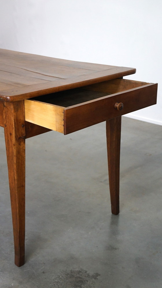 Image 1 of Dining table with 2 drawers