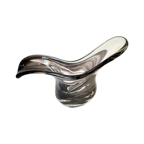 Image 1 of Vaso vintage São Marcos Cristais Molinari Design degli anni '80