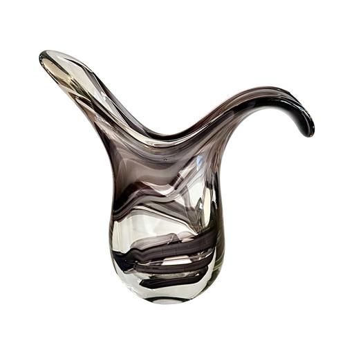 Vintage São Marcos Cristais Molinari Design1980s Vase