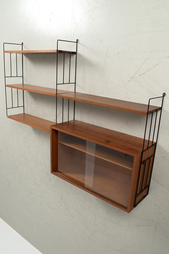 Image 1 of Wall rack with display case 70287