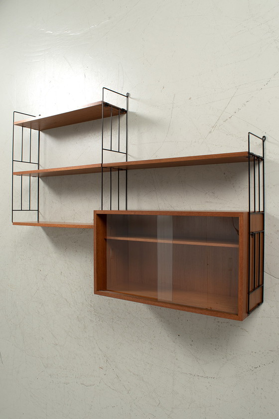 Image 1 of Wall rack with display case 70287