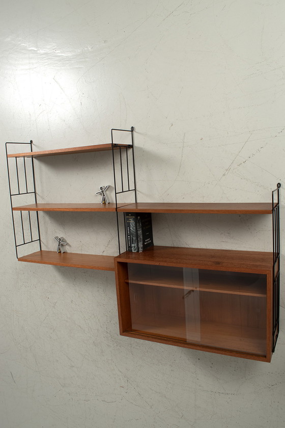 Image 1 of Wall rack with display case 70287