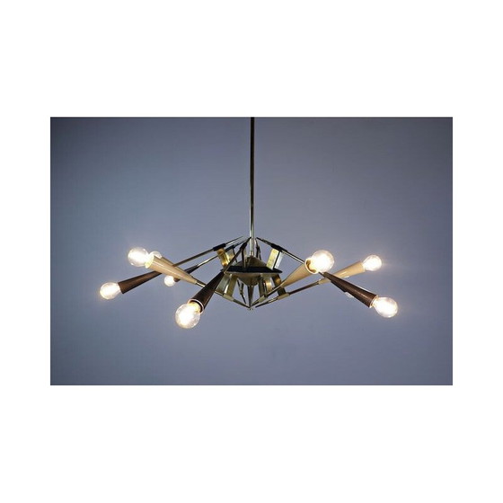 Image 1 of Vintage pendant lamp by Oscar Torlasco, Italy 1950