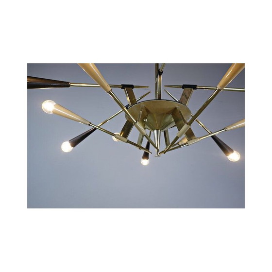 Image 1 of Vintage pendant lamp by Oscar Torlasco, Italy 1950