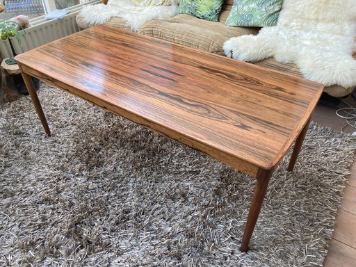 Mid-Century Rosewood Coffee Table By Yngvar Sandström For Seffle Möbelfabrik
