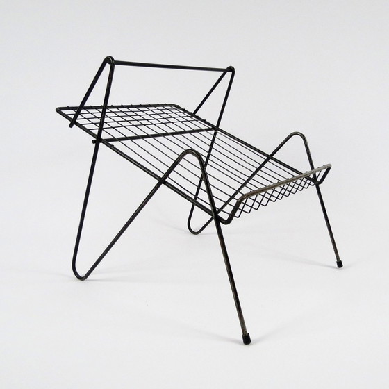 Image 1 of Iron magazine rack, 1950s