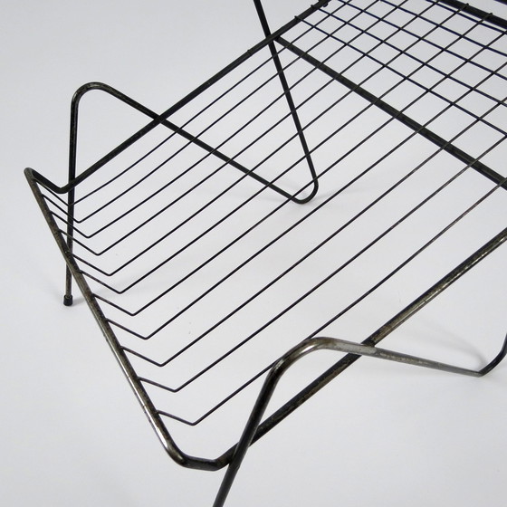 Image 1 of Iron magazine rack, 1950s