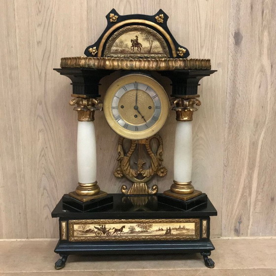 Image 1 of Vintage Austrian clock 1900s
