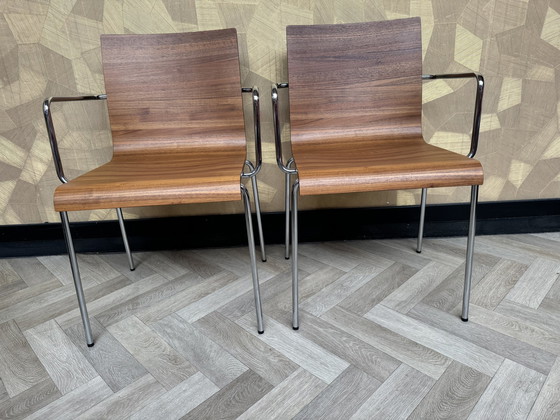 Image 1 of 2X Pedrali Kuadra Chairs