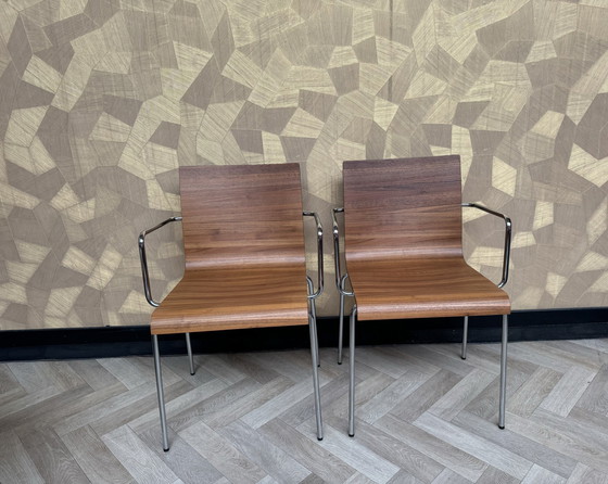 Image 1 of 2X Pedrali Kuadra Chairs