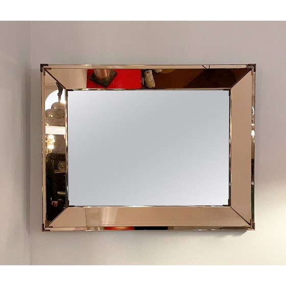 Image 1 of Specchio moderno vintage di Jacques Adnet, 1940