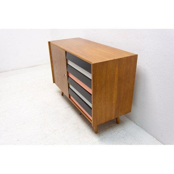 Image 1 of Cómoda U-458 de madera de haya de mediados de siglo de Jiri Jiroutek, Checoslovaquia, década de 1960