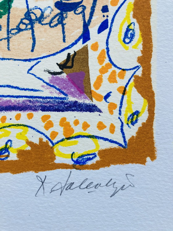 Image 1 of Kees Salentijn - Serigrafía colorida