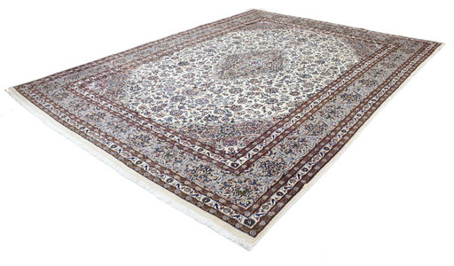 Original hand-knotted Persian carpet Kashmar 396 X 298 Cm