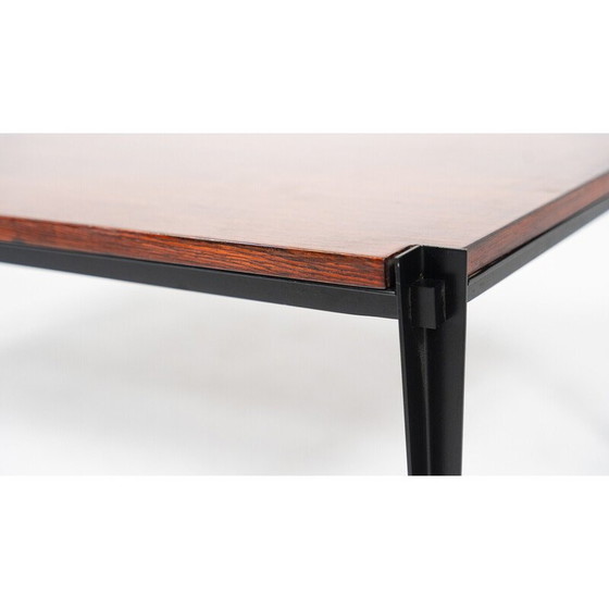 Image 1 of Vintage wooden coffee table by Osvaldo Borsani, Italy