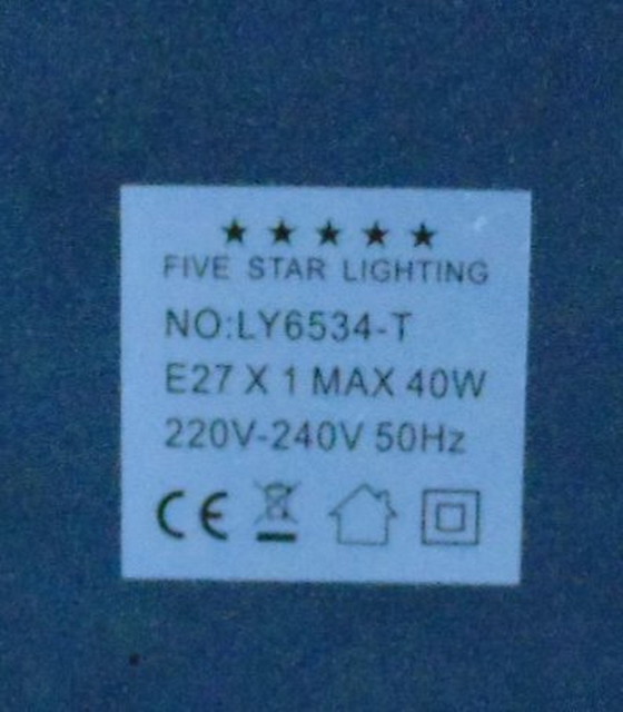 Image 1 of Five Star Lighting Table Lamp