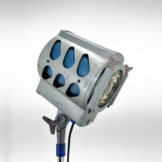 Image 1 of Vintage adjustable metal cinema floor lamp, Italy 1960