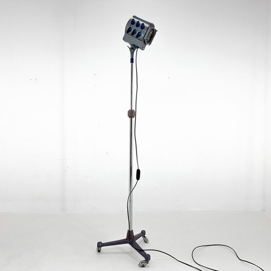 Image 1 of Vintage adjustable metal cinema floor lamp, Italy 1960