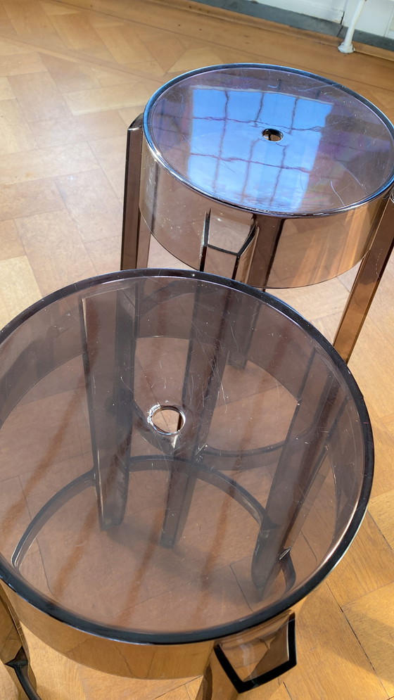 Image 1 of Kartell Charles Ghost bar stools