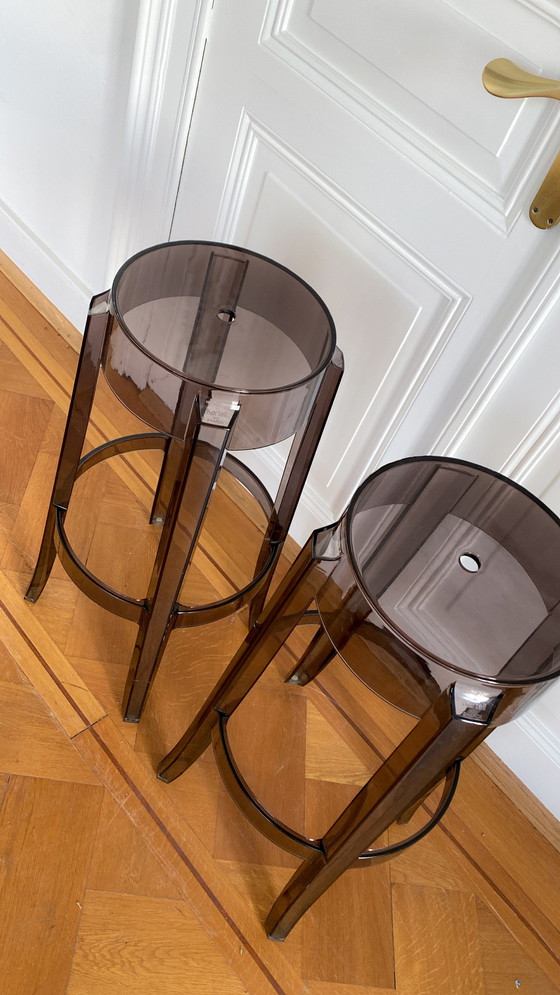 Image 1 of Kartell Tabourets de bar Charles Ghost