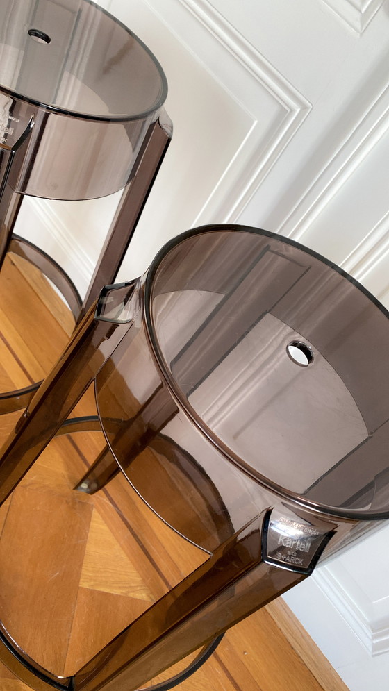 Image 1 of Kartell Charles Ghost bar stools