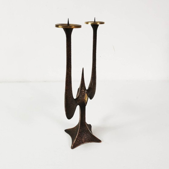Image 1 of Vintage table candlestick, Czechoslovakia 1960