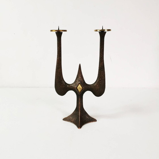 Image 1 of Vintage table candlestick, Czechoslovakia 1960