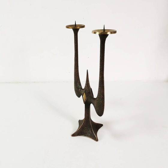Image 1 of Vintage table candlestick, Czechoslovakia 1960