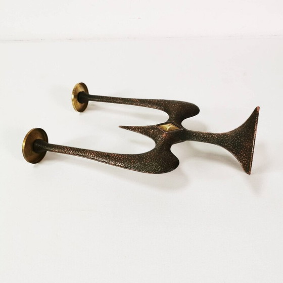 Image 1 of Vintage table candlestick, Czechoslovakia 1960