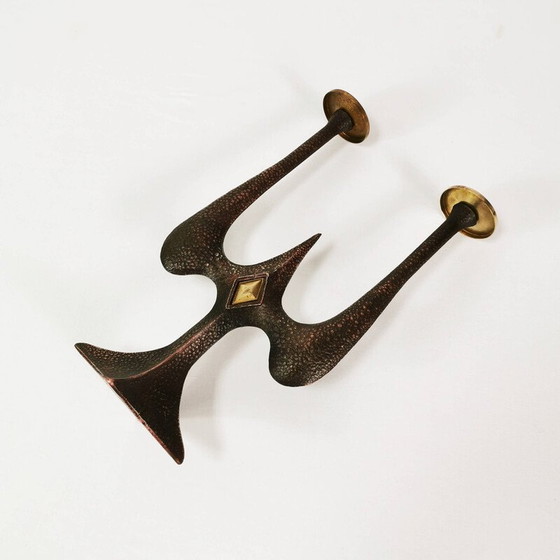 Image 1 of Vintage table candlestick, Czechoslovakia 1960