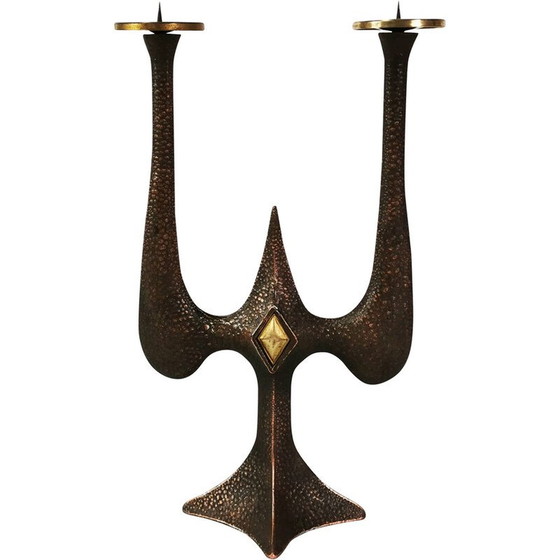 Image 1 of Vintage table candlestick, Czechoslovakia 1960