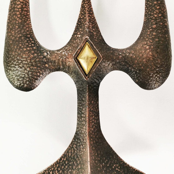 Image 1 of Vintage table candlestick, Czechoslovakia 1960