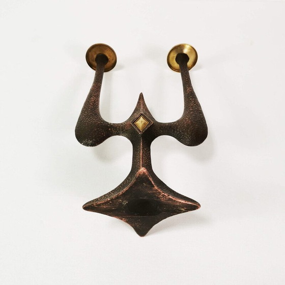 Image 1 of Vintage table candlestick, Czechoslovakia 1960