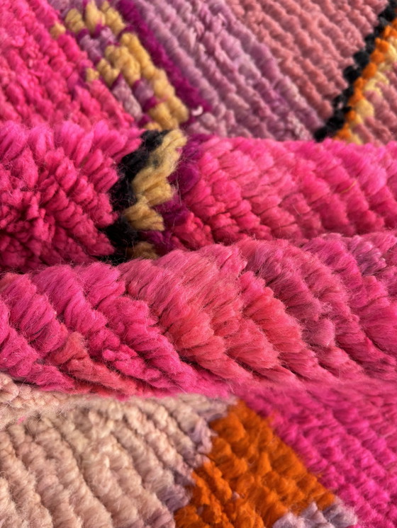 Image 1 of Pink Moroccan Wool Rug 