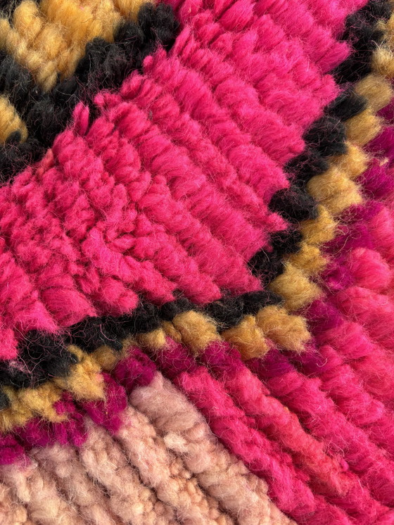 Image 1 of Pink Moroccan Wool Rug 